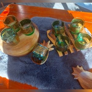 Vintage cocktail glasses
